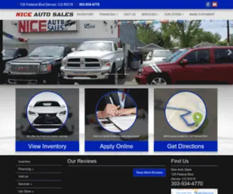 Niceautosalesllc.com(Niceautosalesllc) Screenshot