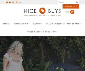 Nicebuys.co.nz(NiceBuys products for Home & living) Screenshot