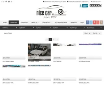 Nicecar1977.com(Nice Car Inc) Screenshot