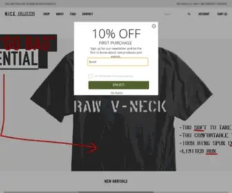 Nicecollective.com(Nice Collective) Screenshot