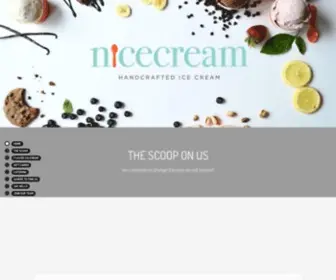 Nicecream.com(Liquid Nitrogen Ice Cream in DC) Screenshot