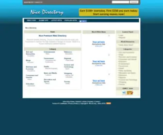 Niced.org(Nice Web Directory) Screenshot