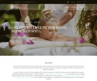 Nicedeals.co.in(Special Full Body Massage Spa Deals in Delhi) Screenshot