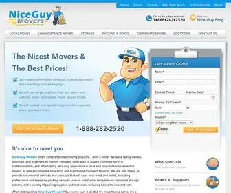 Niceguymovers.com(Nice Guy Movers) Screenshot