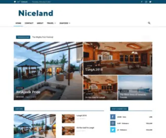 Niceland.com(Explore Niceland) Screenshot
