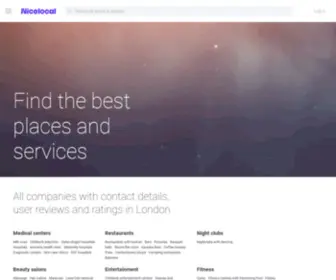 Nicelocal.co.uk(Choose the best services in London) Screenshot