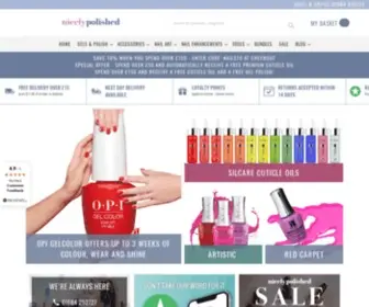 Nicelypolished.co.uk(Nicely Polished Nail Salon Supplies) Screenshot