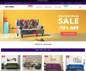 Nicemaple.com(Online Furniture Shopping in India) Screenshot