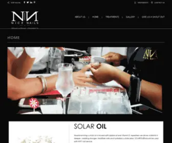 Nicenails.co.za(Nice Nails) Screenshot