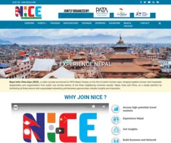 Nicenepal.com(Nepal India China Expo (NICE) Nepal India China Expo (NICE) NICE 2020) Screenshot