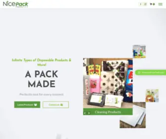 Nicepacktrading.com(Food Packing & Disposables supplies) Screenshot