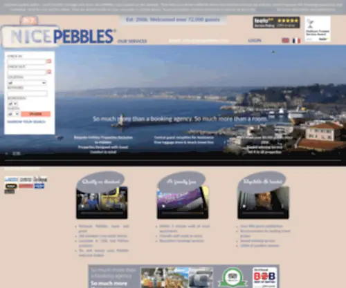 Nicepebbles.com(Rent Holiday Apartments) Screenshot