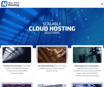 Nicepricehosting.net(Managed Cloud Hosting) Screenshot