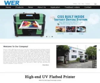 Niceprinter.com(Flatbed Printers) Screenshot