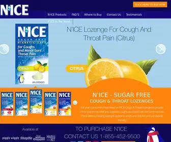 Niceproducts.com(N’ICE) Screenshot