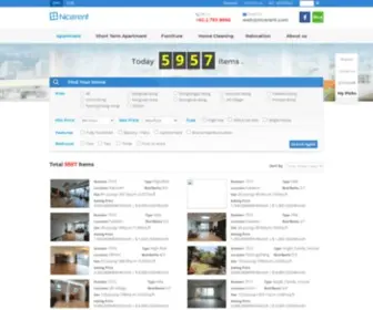 Nicerent.com(Korea Real EstateKorea Real Estate Listings) Screenshot