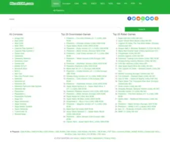 Nicerom.com(Featured Video Game ROMs and ISOs) Screenshot