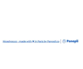 Niceshop.co(Niceshop by Panopli) Screenshot