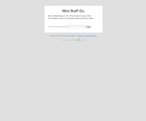 Nicestuffco.com(Create an Ecommerce Website and Sell Online) Screenshot