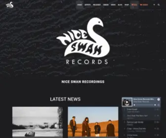 Niceswanrecords.com(Nice Swan Records) Screenshot