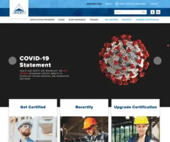 Nicet.org(Home) Screenshot