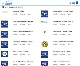 Nicetnt.com(Teach abroad and travel to China) Screenshot