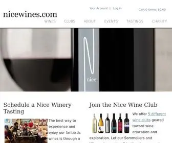 Nicewines.com(Nice Wines) Screenshot