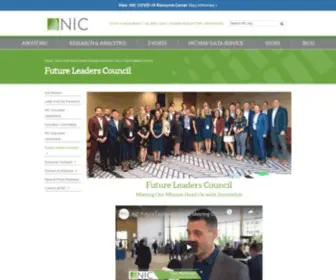 NicFutureleaders.org(The NIC Future Leaders Council) Screenshot