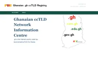 Nic.gh(GH NIC Registry) Screenshot