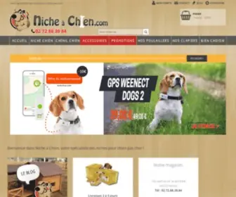 Niche-A-Chien.com(Harnais d'éducation chien Deluxe Easy Walk taille M/L) Screenshot