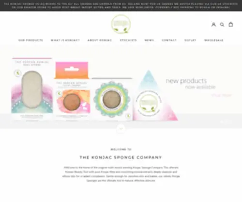 Nicheandcult.com(The Konjac Sponge Company) Screenshot