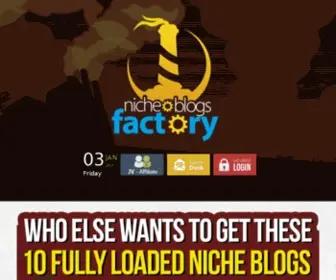 Nicheblogsfactory.com(Nicheblogsfactory) Screenshot