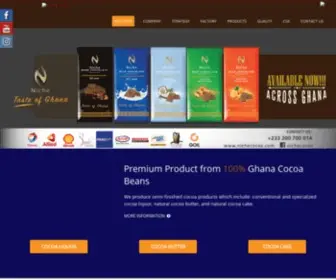 Nichecocoa.com(Cocoa Industry Ltd) Screenshot