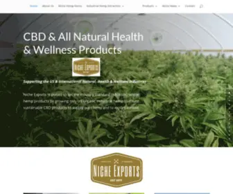 Nicheexports.com(Niche Exports) Screenshot