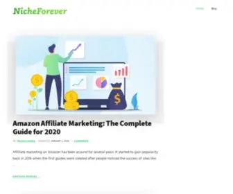 Nicheforever.com(Niche Site Building) Screenshot