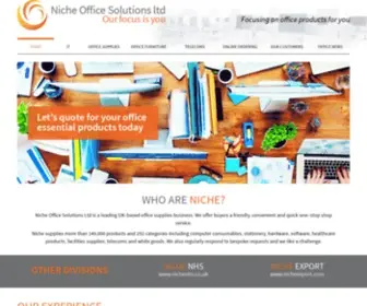 Nicheofficesolutions.co.uk(Niche Office Solutions Ltd) Screenshot