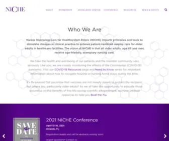 Nicheprogram.org(NICHE) Screenshot