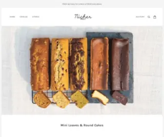 Nicher.com.sg(焼き菓子) Screenshot