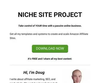 Nichesiteproject.com(Niche Site Project) Screenshot
