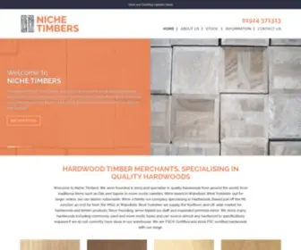 Nichetimbers.co.uk(Niche Timbers) Screenshot