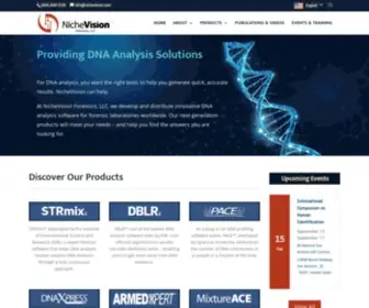 Nichevision.com(NicheVision Forensics) Screenshot