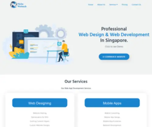 Nichewebtech.com(NWT-Ecommerce Website Design & Mobile App Development) Screenshot