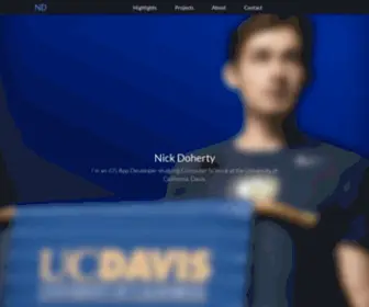 Nicholasdoherty.com(Nick Doherty) Screenshot