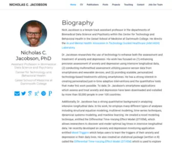 Nicholasjacobson.com(Nicholas C) Screenshot