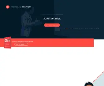 Nicholaskusmich.com(Nicholas Kusmich) Screenshot