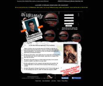 Nicholasmarkowitz.com(Memorial Site Dedicated to Nicholas Markowitz) Screenshot