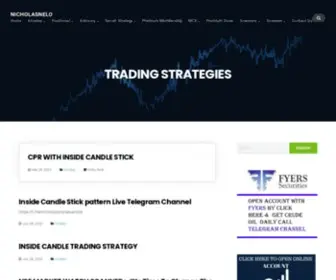 Nicholasnelo.com(Trading Strategies India) Screenshot