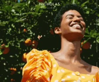 Nicholasthelabel.com(Nicholas The Label) Screenshot