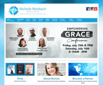 Nicholemarbach.com(Nichole Marbach Ministries) Screenshot