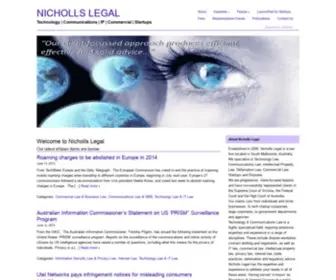 Nichollslegal.com(Technology) Screenshot